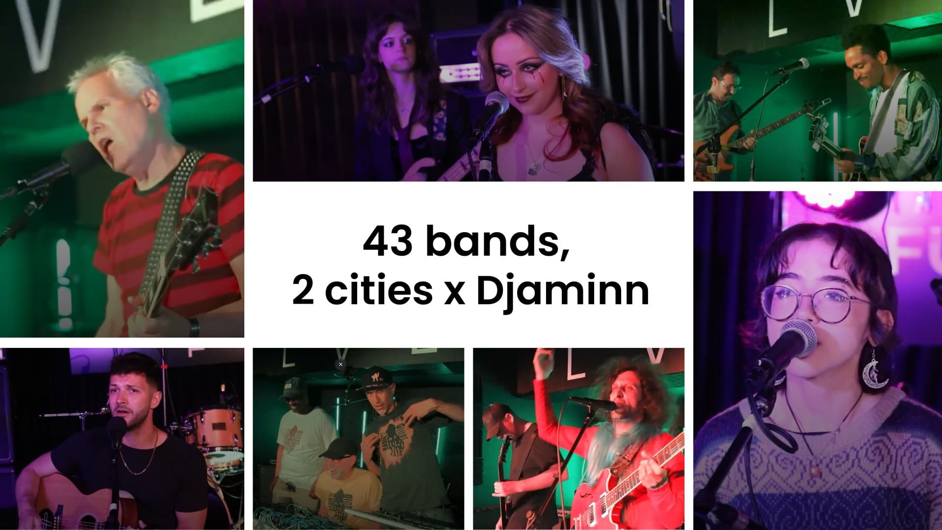 Djaminn On Tour: Supporting Local Hero Musicians