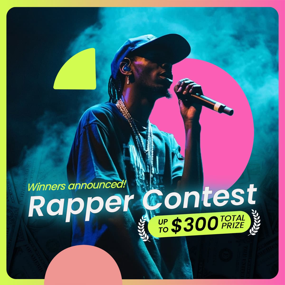 Congratulations to our Rapper Contest winners!