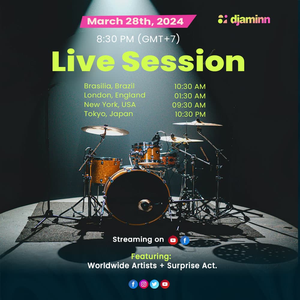 Experience Musical Magic: Join Our Inaugural Live Session at Dibuka Phuket or Tune in Online!
