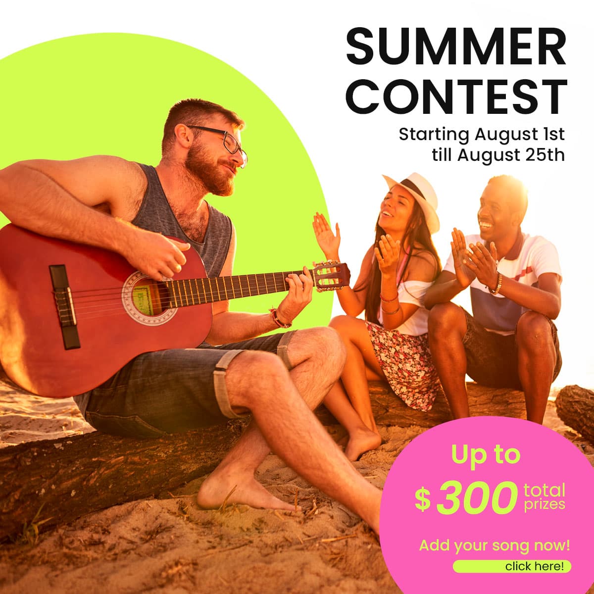 Show Your Music in the Djaminn Summer Contest!